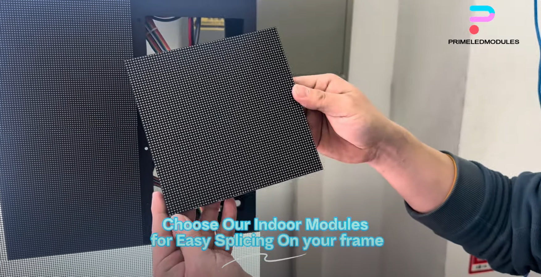 Choose our indoor modules for easy and seamless splicing! – PrimeLEDModules