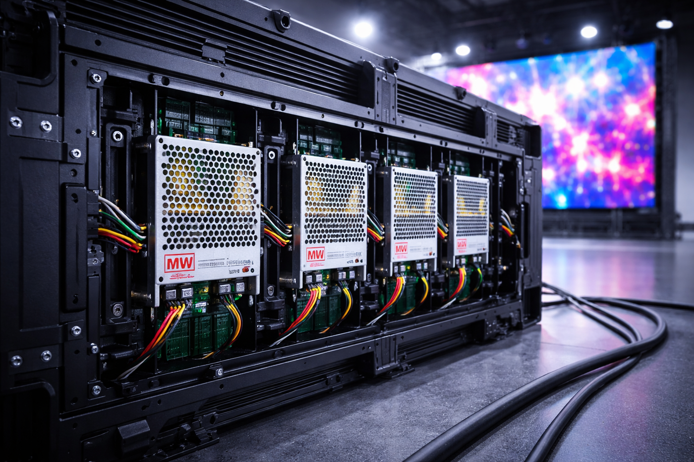 How to Choose the Right Mean Well Power Supply for LED Display Screens