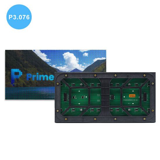 POD-SL Series P3.076 Outdoor LED Module – 320×160mm IP65 Screw-Lock | 3.076mm Pixel Pitch | For Advertising Screens | 1pcs / 40pcs
