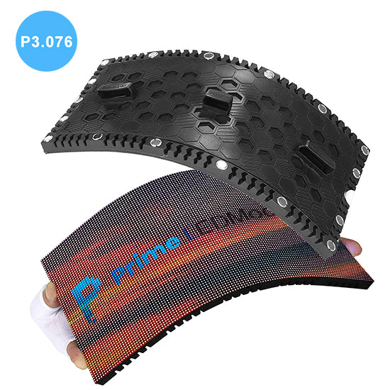 POF-3S Series P3.076 Outdoor Flexible LED Module – 320×160mm Curved Soft Panel | 3.076mm Pixel Pitch | High Brightness | 1pcs / 30pcs
