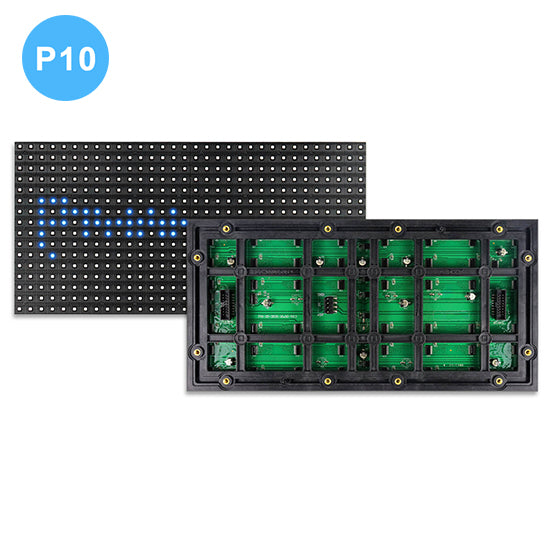 POD-SL Series P10 Outdoor LED Module – 320×160mm IP65 Screw-Lock | 10mm Pixel Pitch | For Commercial LED Screens | 1pcs / 40pcs