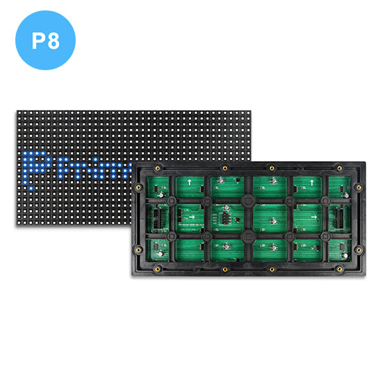 POD-SL Series P8 Outdoor LED Module – 320×160mm IP65 Screw-Lock | 8mm Pixel Pitch | For Advertising Displays | 1pcs / 40pcs