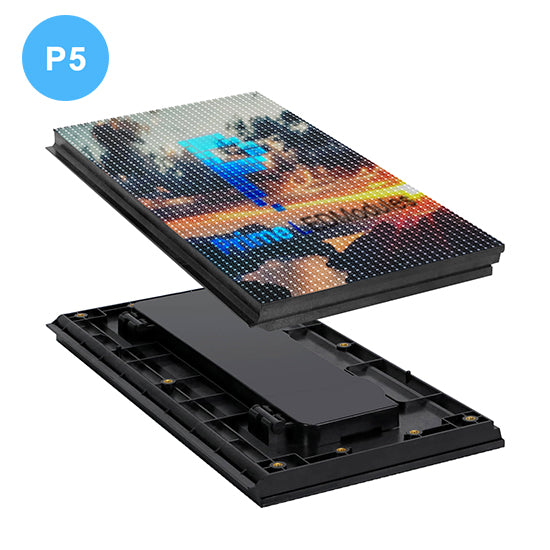 POD-WS Series P5 Outdoor LED Module – 320×160mm IP65 | 5mm Pixel Pitch | For Advertising Screens | 1pcs / 30pcs