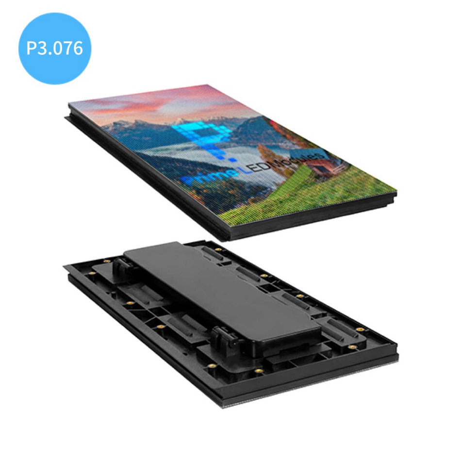 POD-WS Series P3.076 Outdoor LED Module – 320×160mm IP65 | 3.076mm Pixel Pitch | For Commercial Displays | 1pcs / 30pcs