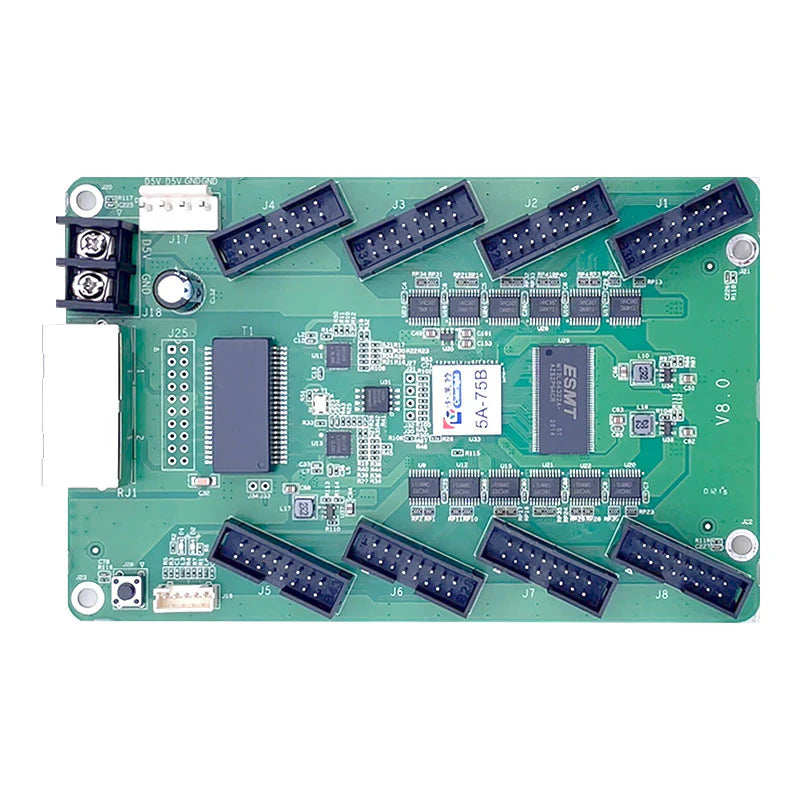 Colorlight 5A-75B LED Screen Receiving Card -192x1024 Pixels 16 RGB Parallel Data Groups