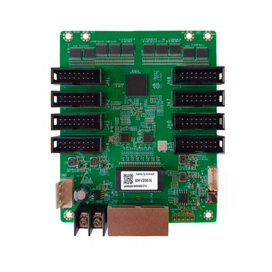 NovaStar MRV208-1 Receiving Card – 256×256 Pixels | High‑Stability HUB75 LED Display Controller Board for LED Display Screens
