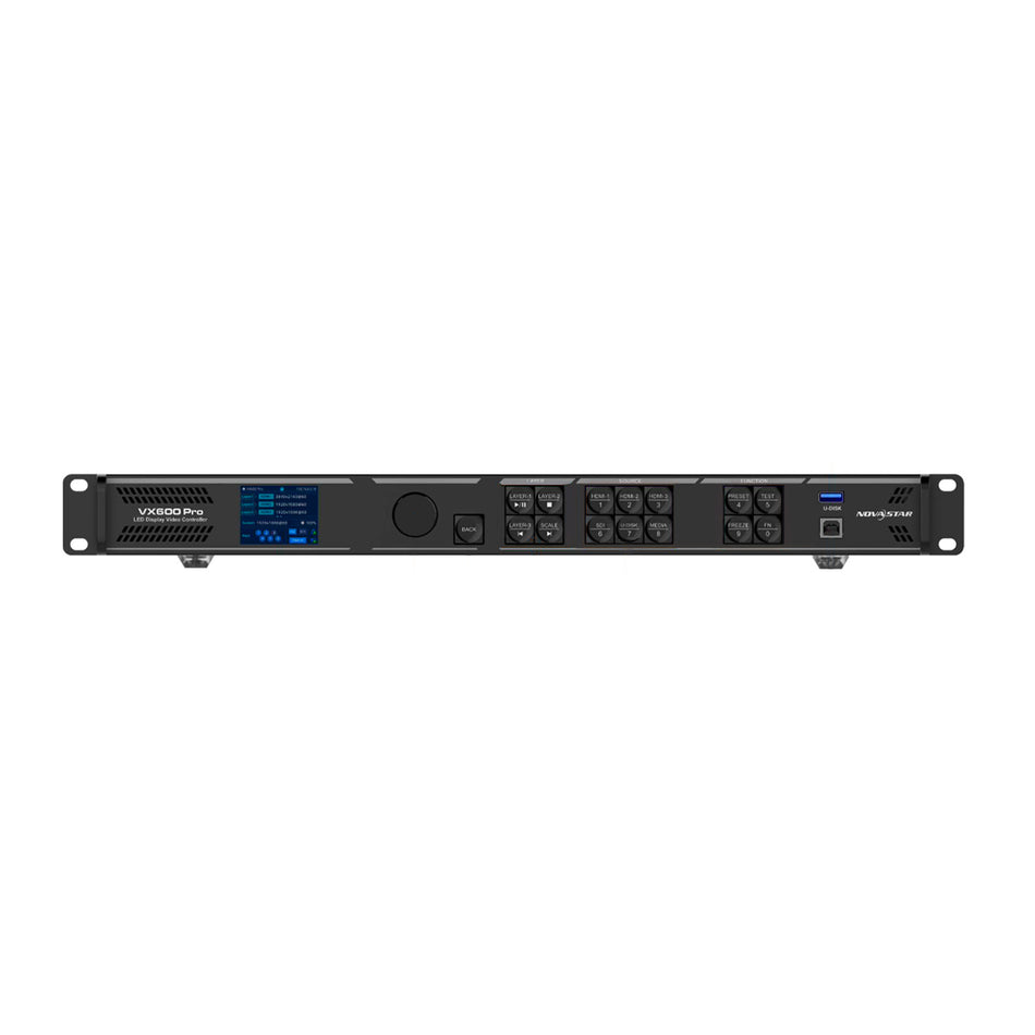 NovaStar VX600 PRO Video Processor – Multi-Input 4K LED Processor with Advanced Scaling, 2.3 Million Pixel Capacity