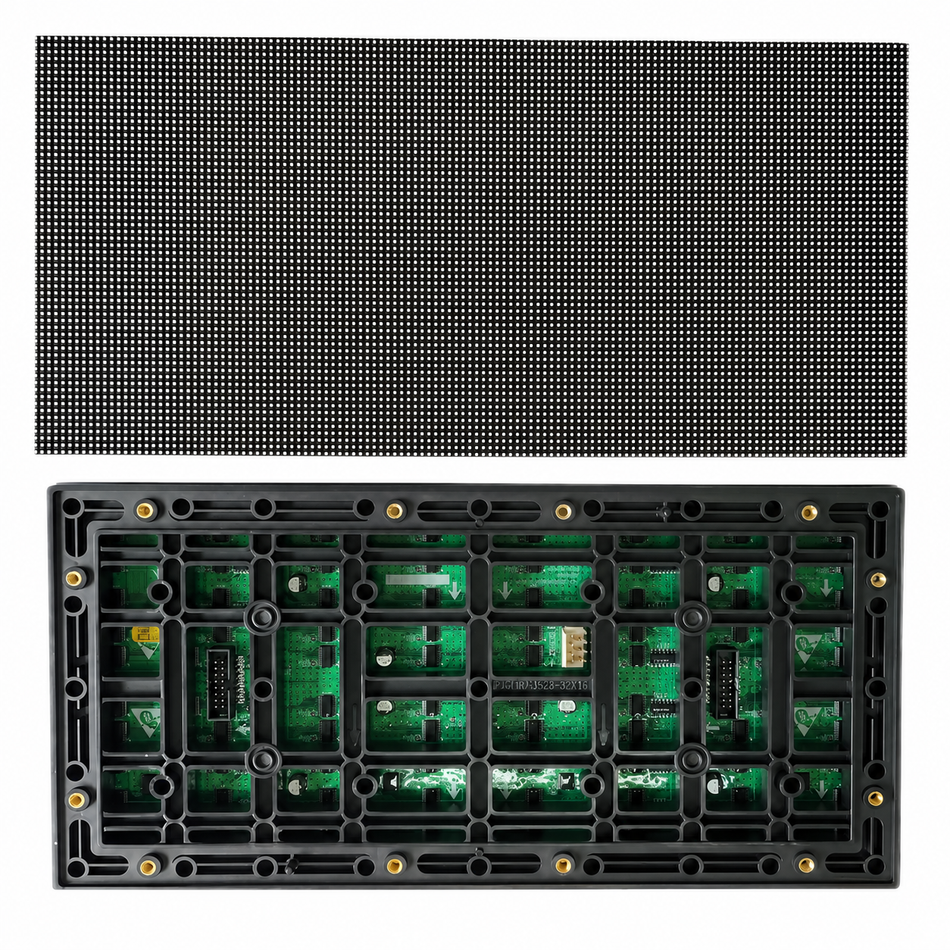 PO-S Series P2.5 Outdoor LED Display Module – 320×160mm IP65 Screw-Lock | SMD | Rear Service | Outdoor LED Display & Shopping Mall Advertising